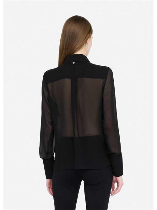Camicia con perle LIU JO | CF5302TS869/22222
